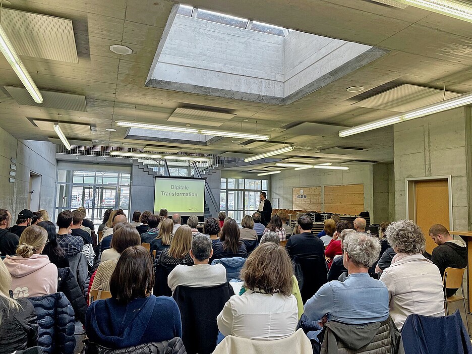 Während der Schulung mit Alex Sollberger in Frutigen.