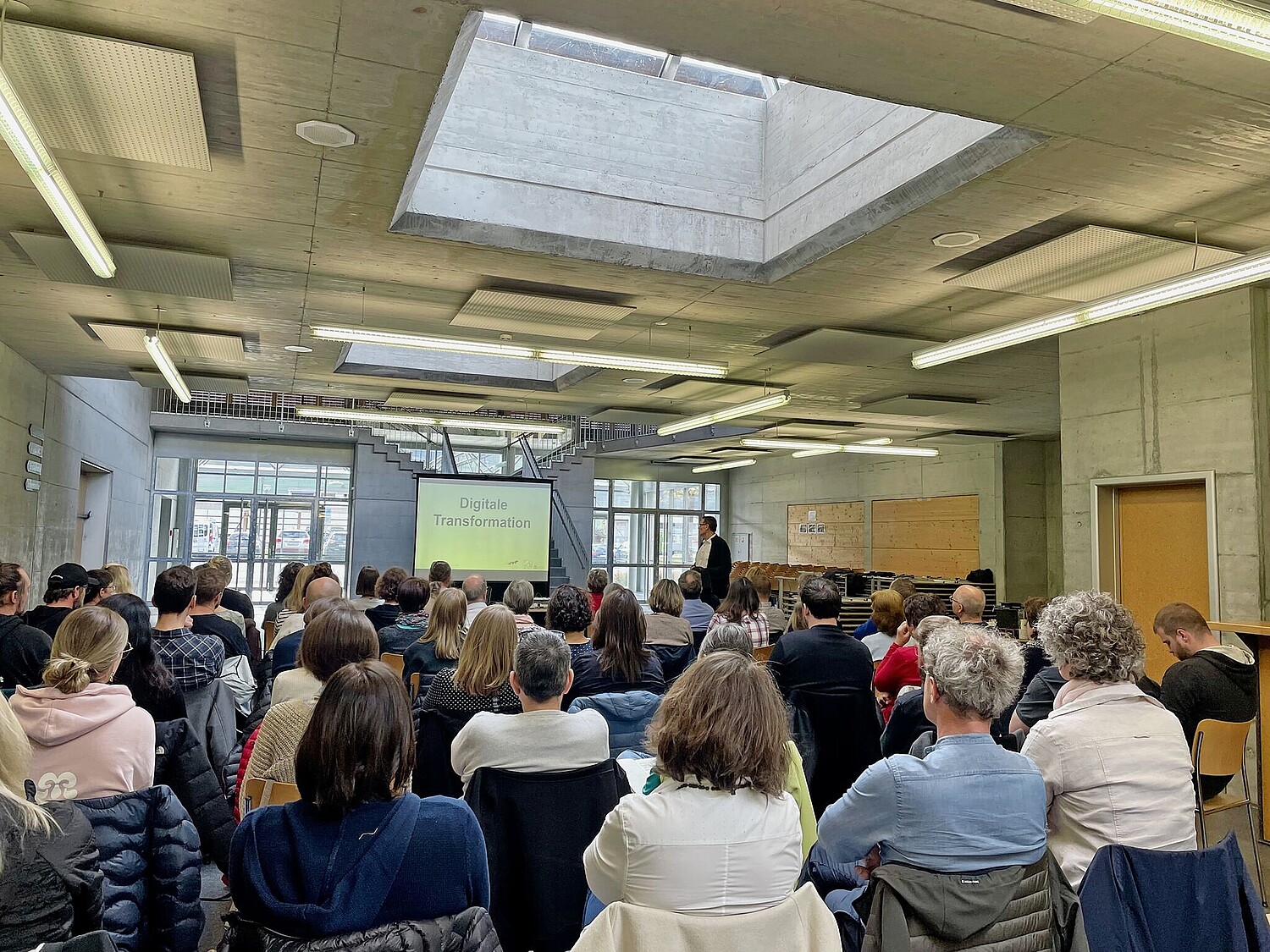 Während der Schulung mit Alex Sollberger in Frutigen.