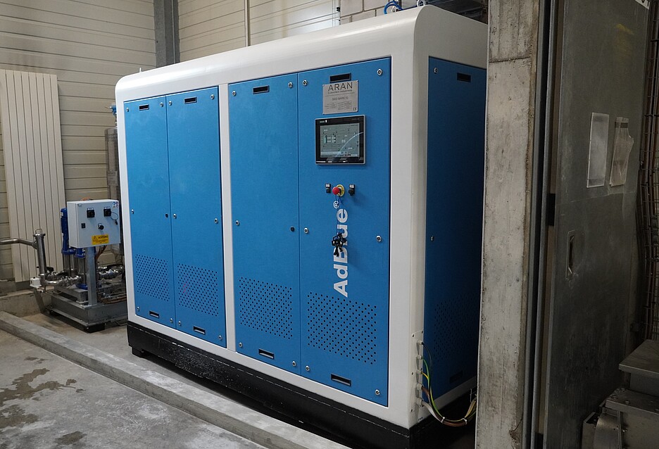 Die neue Anlage in Flawil (SG).