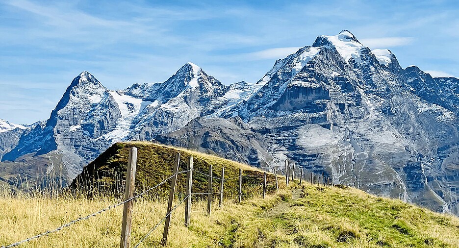Bekannt für wunderschöne Aussichten: Lauterbrunnen (BE).