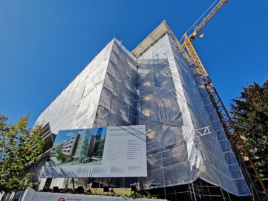 Das Gebäude der Genossenschaft Emmy.