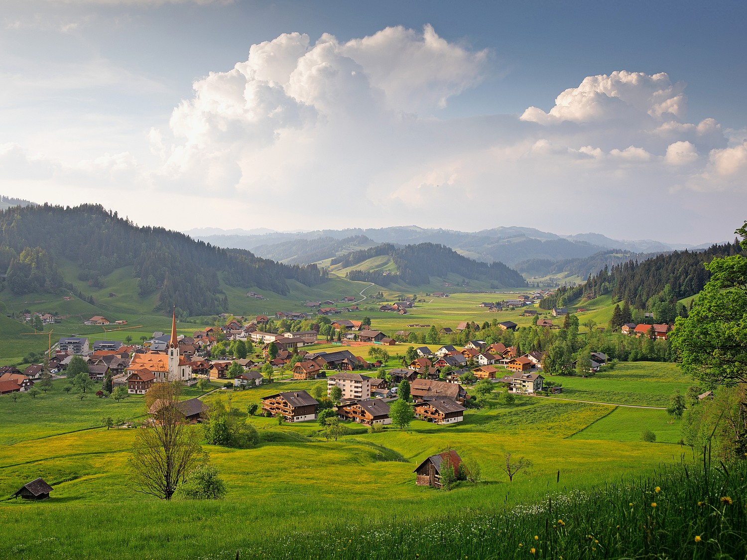 Auch für kleinere ländliche Gemeinden lohnt sich das Erstellen eines räumlichen Leitbildes.