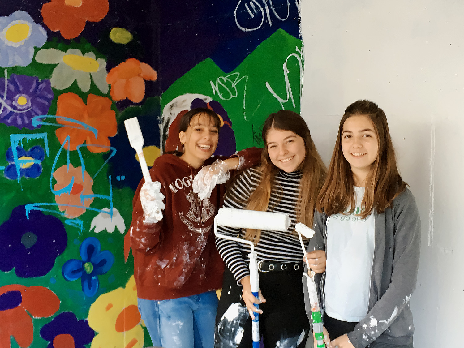 An der «Wall of Paint» darf Kreativität ausgelebt werden: In der Gemeinde Hombrechtikon gehört Jugendpartizipation zum politischen Credo.