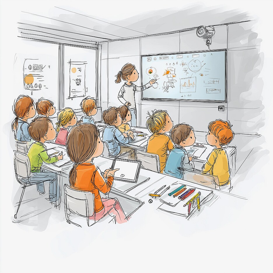 Die künstliche Intelligenz fordert auch Primarschulen.