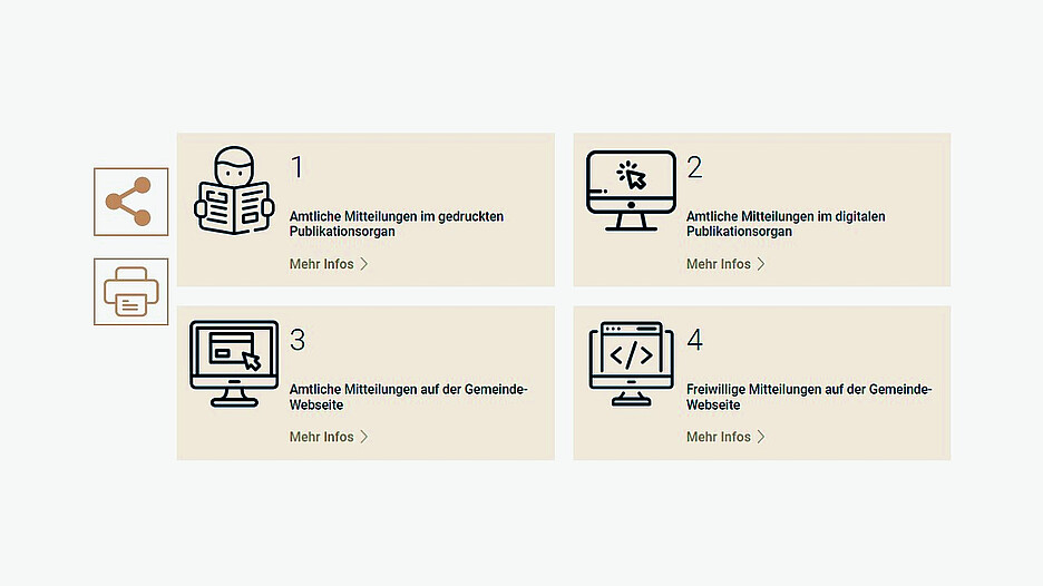 Einblick in das neue Onlinetool der FHGR.