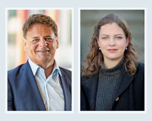 Adrian Vatter und Rahel Freiburghaus.