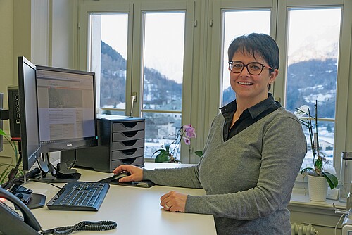 Giulia Giovanoli, Gemeindeschreiberin der Gemeinde Bergell und Präsidentin des Verbands der Gemeindeangestellten Graubündens (VBGA).