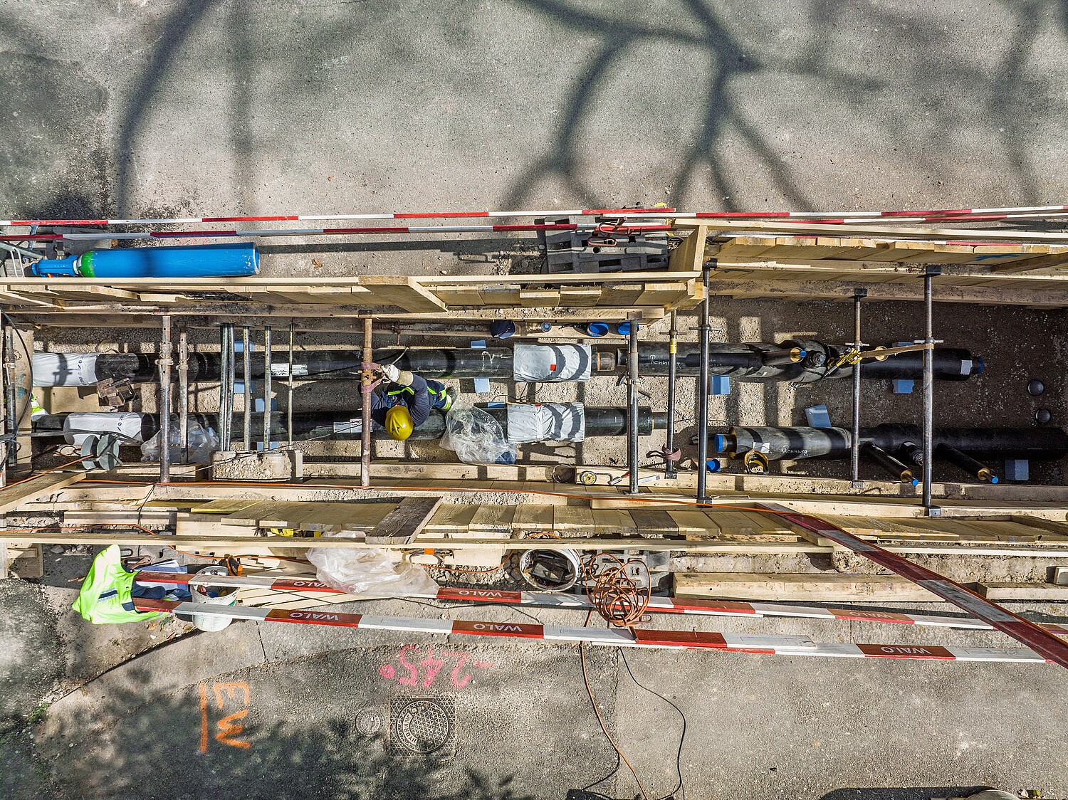 In Basel soll das Fernwärmenetz bis 2037 von heute 120 auf 180 Kilometer verlängert werden.