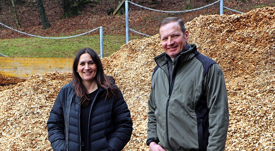 Das Betriebsleiter-Ehepaar Andrea und Christian Müller zeigte mit seinem Biogasanlage-Projekt viel Geduld und Mut.