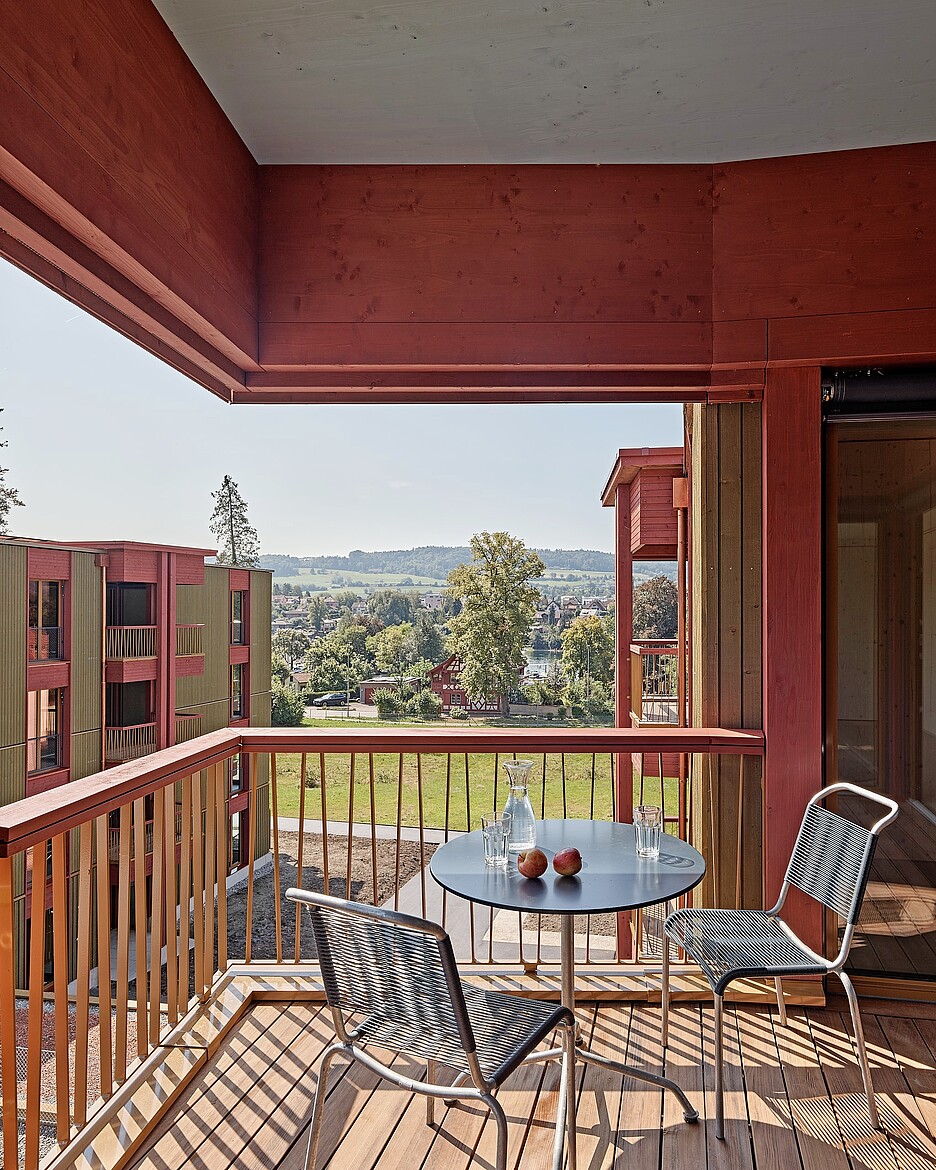 Überbauung «Zur Fridau» der Genossenschaft Alterswohnungen Stein am Rhein, ausgezeichnet mit LEA PLATIN.