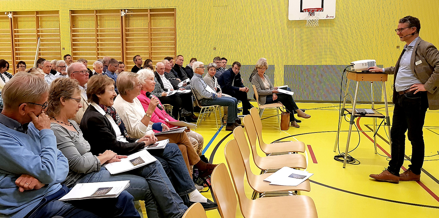 Zweiter öffentlicher Workshop zum Siedlungsleitbild 2050 am 19. Oktober 2019.