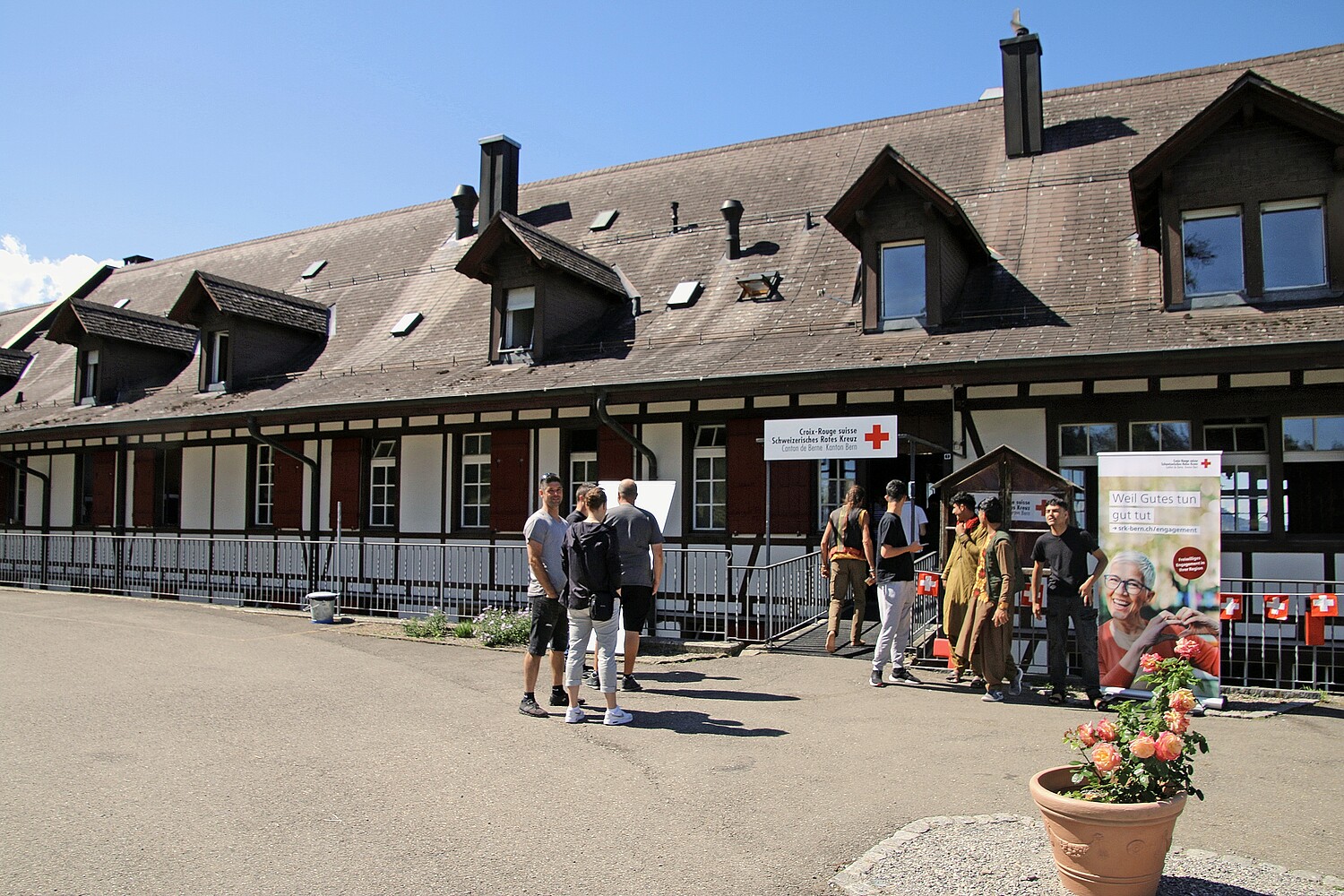 Das ehemalige Hotel Gurnigelbad bietet Platz für bis zu 200 Asylsuchende.