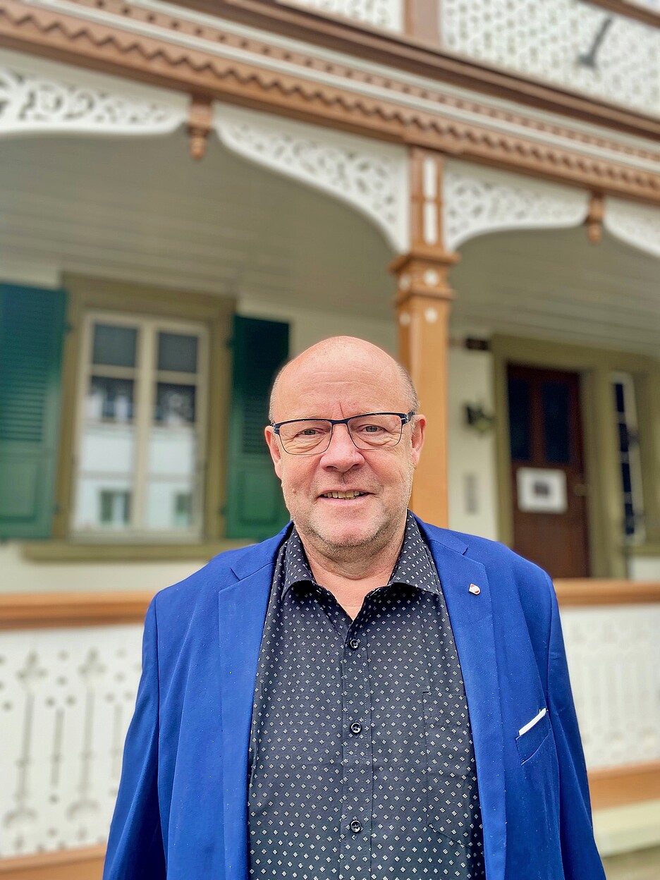 Gemeindepräsident Manfred Waibel.