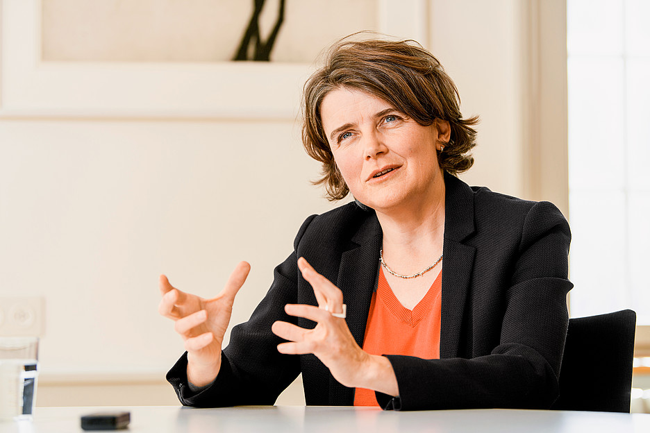 Kathrin Schweizer, Vorsteherin der Sicherheitsdirektion des Kantons Basel-Landschaft und Präsidentin der KOKES. 