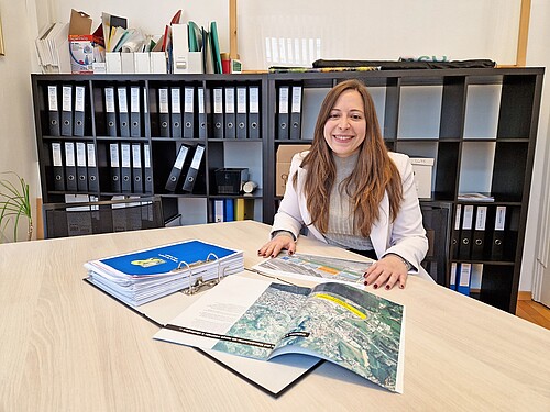 Arianna Cattaneo, Standortmanagerin für das Industriegebiet Pian Faloppia.