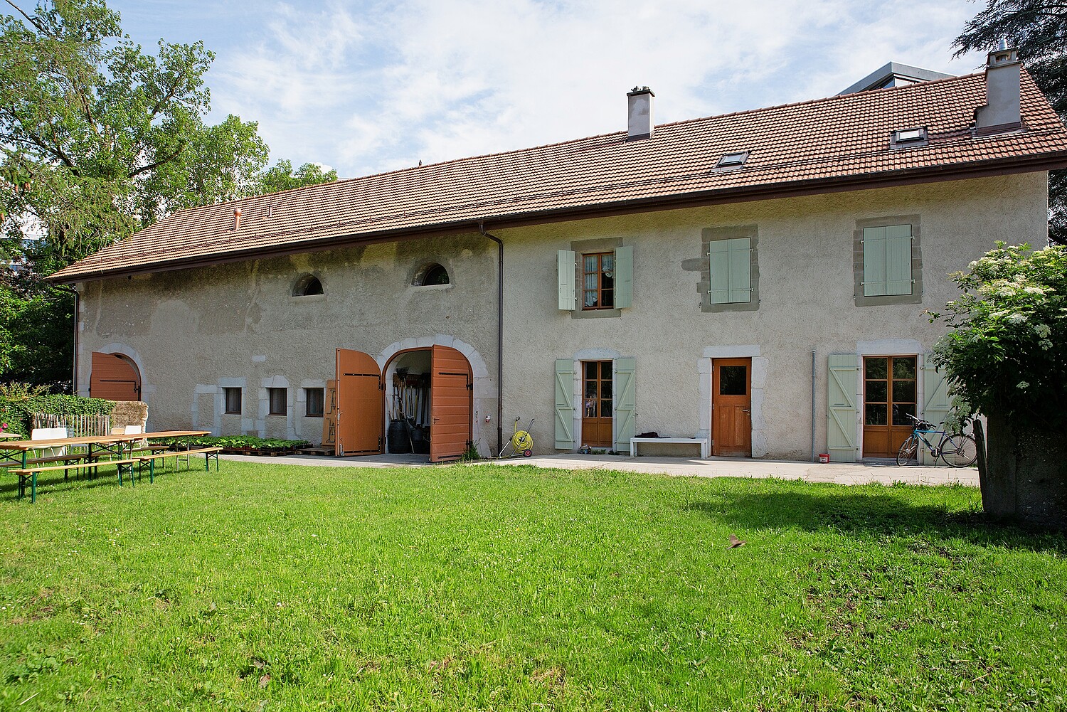 Die urbanen Bauernhöfe von Meyrin und Bernex bringen Stadt und Land zusammen.