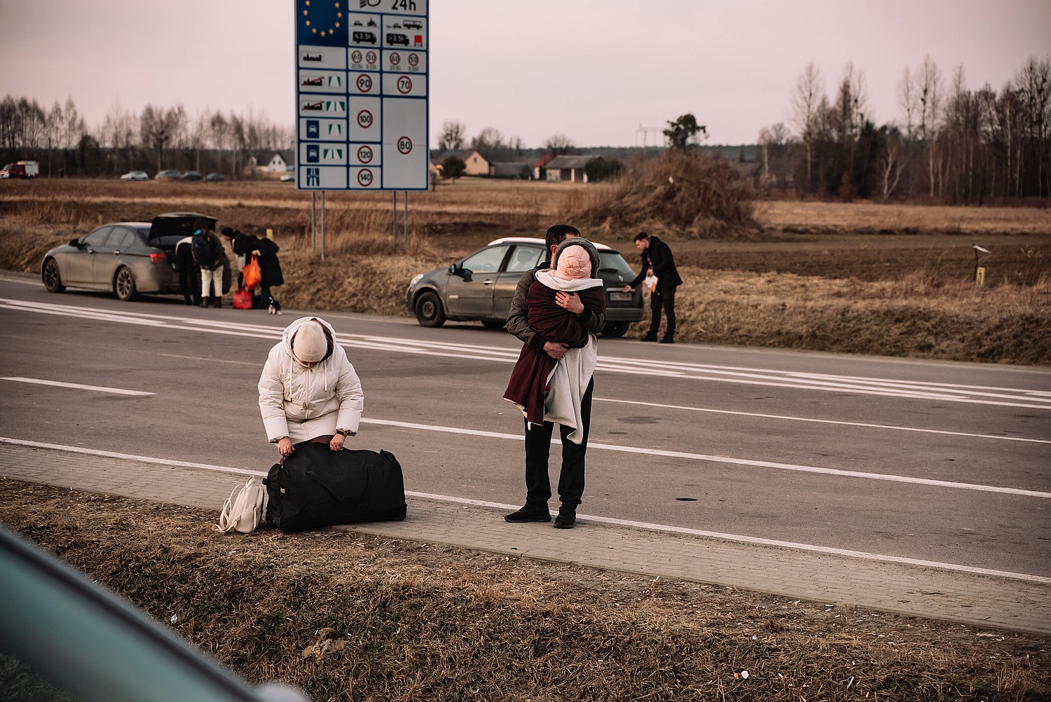 Zahlreiche Ukrainerinnen und Ukrainer flüchten vor dem Krieg. Einige von ihnen finden in Schweizer Gemeinden Zuflucht.