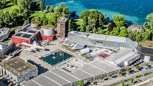 Das Verkehrshaus Luzern ist ganzjährig gut besucht – die Anzahl Parkplätze hingegen ist beschränkt.
Bild: zvg.