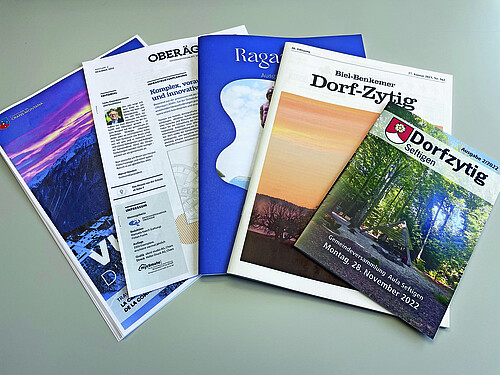 Eigene Zeitungen werden für die Gemeinden immer wichtiger.